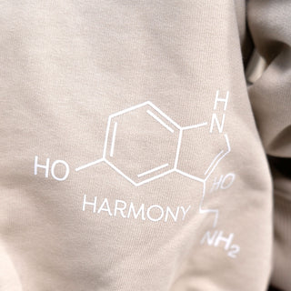 Hoodie - nude/weiß - Harmony